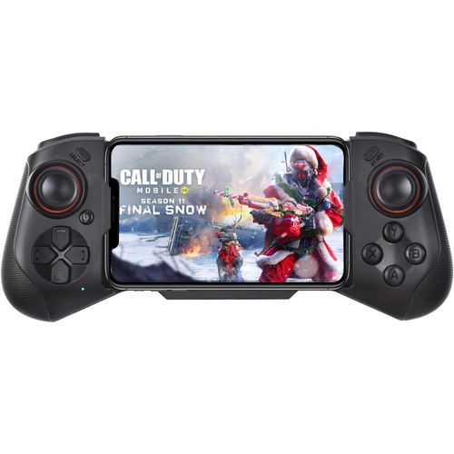 Manette Sans Fil Mfi Pour Iphone/Ipad ¿ Manette De Jeu Bluetooth Pour Manette De Jeu Mobile Ios, Connexion Directe/Lecture