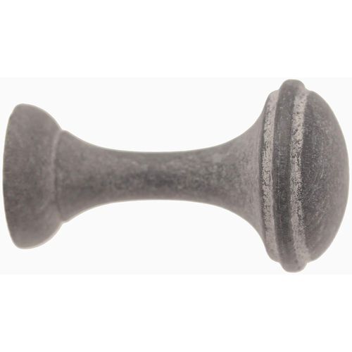 Charme Bois Ceruse | Ø28 | 2 Porte-Embrasse | Gris Cérusé