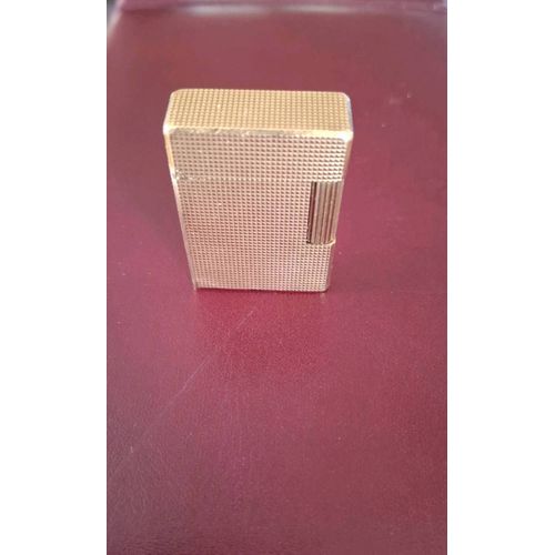 Briquet S.T.Dupont Plaqué Or