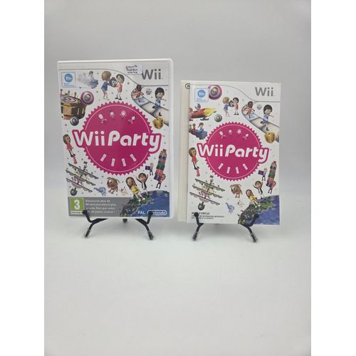 Jeu Nintendo Wii Wii Party En Boite, Complet (Jaquette Plastique Abîmée)