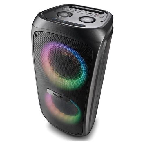 NGS WILD TEMPER - Enceinte de soirée - pour utilisation mobile - sans fil - Bluetooth - 40 Watt - noir