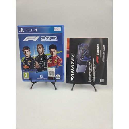 Jeu Playstation 4 F1 2021 En Boite, Complet (Jaquette Plastique Abîmée)