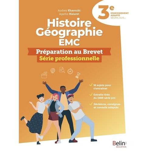 Histoire-Géographie Emc 3e Mes Cahiers Segpa - Préparation Au Brevet