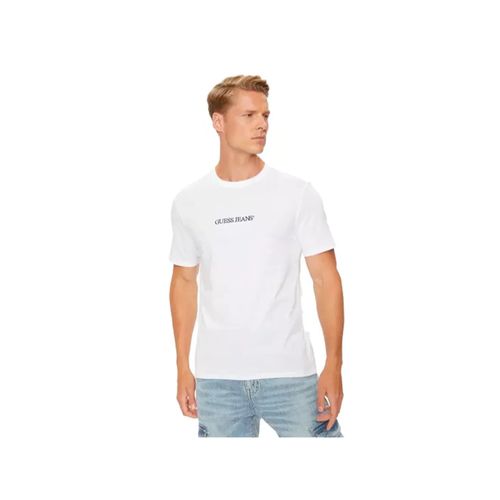 T Shirt Guess G Essential Homme Blanc