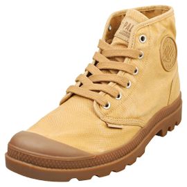 Bottines Palladium Pampa Hi Hommes - Tissu Beige - 44 1/2