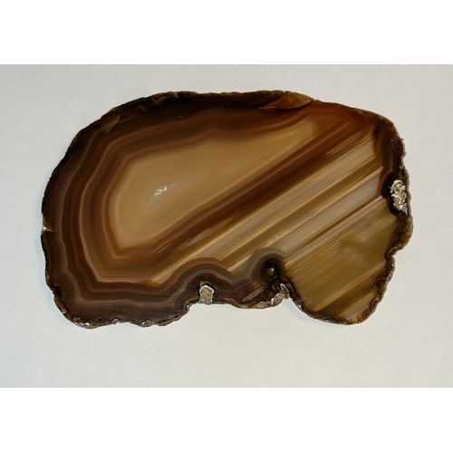 Tranche D'agate Marron