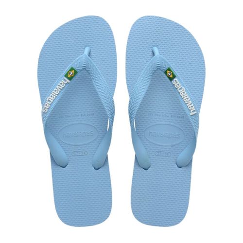 Havaianas Brasil Logo Colour Bleu