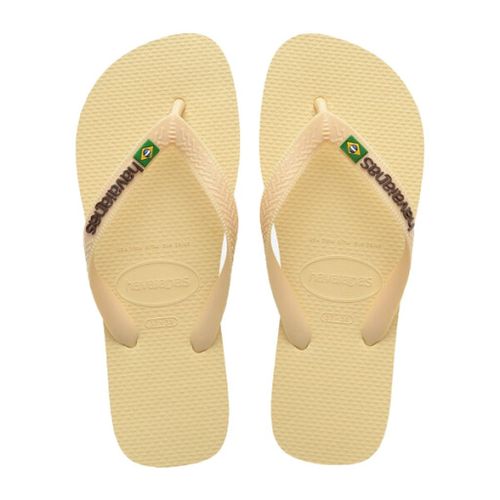 Havaianas Brasil Logo Colour Jaune