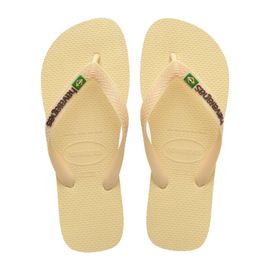Havaianas Brasil Logo Colour Jaune