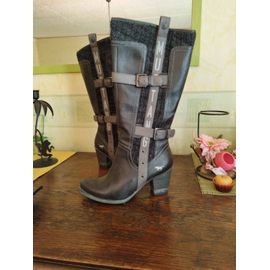 Bottes Grises Mustang Vintage 36