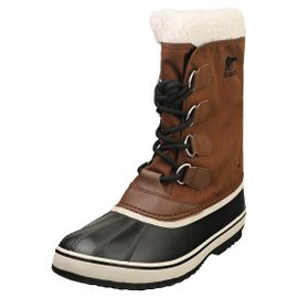 Sorel 1964 Pac Nylon Waterproof Bottes Bottines Tabaco Noir