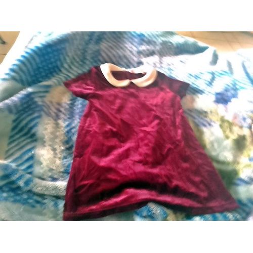 Robe Velours Petites Cheries 12 Mois ..