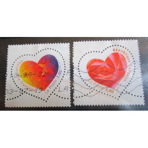1999. Série Complète F3218;F3219: St-Valentin
