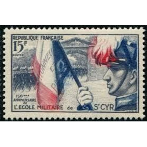 150ème Anniversaire De L'école Spéciale Militaire De Saint Cyr Année 1954 N° 996 Yvert Et Tellier Luxe