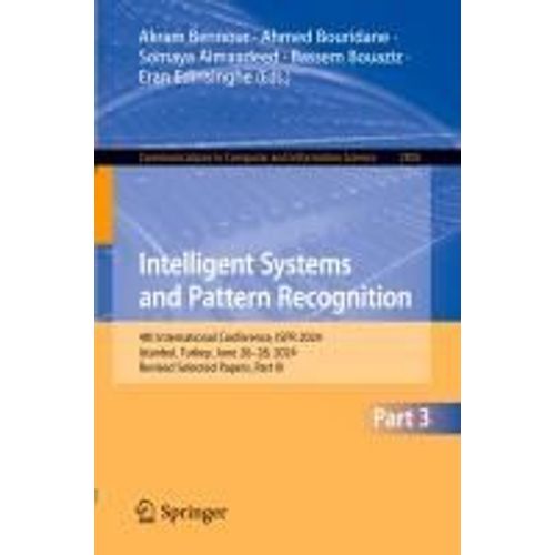 Intelligent Systems And Pattern Recognition