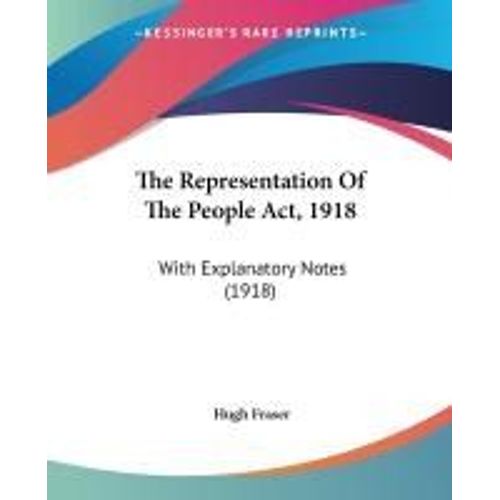The Representation Of The People Act, 1918