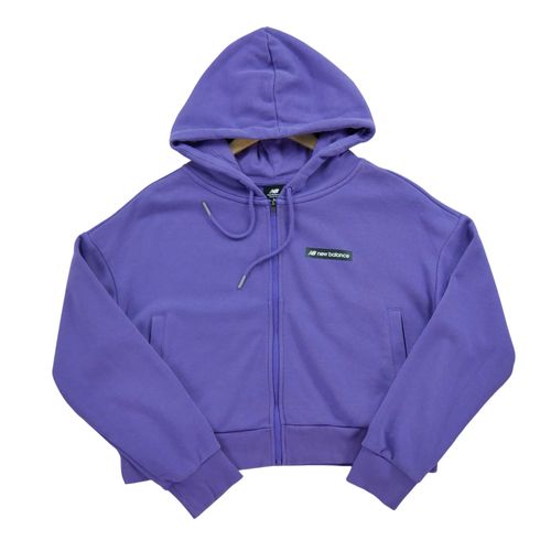 Reconditionné - Sweat À Capuche Femme Full Zip Violet - Taille S - Femme - Violet