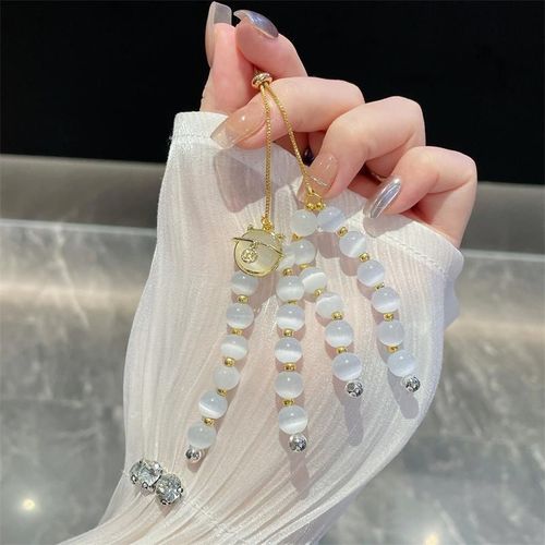 Vente Chaude Ins Adaptée À La Montre Huawei Gt2/3 Star Moon Strap 78 Bracelet Watch34pro Nouvelle Tendance ¿-Boucle De Réglage - Pierre ?il De Chat Lucky Cat - Gt3pro [Cadran 43 Mm]