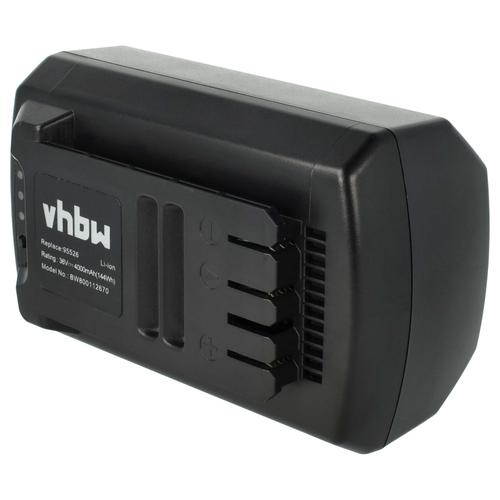 vhbw Batterie compatible avec Güde tronconneuse 300/36 Li-Ion (95660) outil électrique (4000 mAh, Li-ion, 36 V)