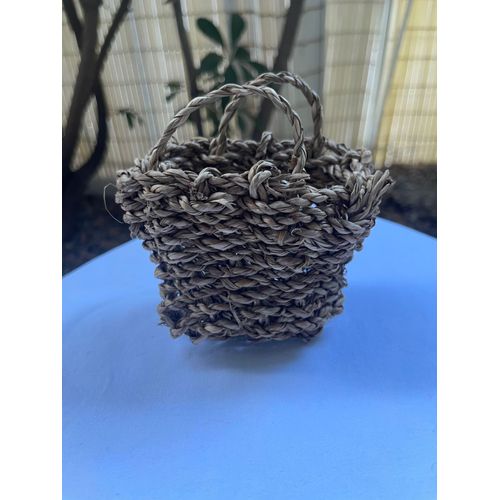 Petit panier en corde