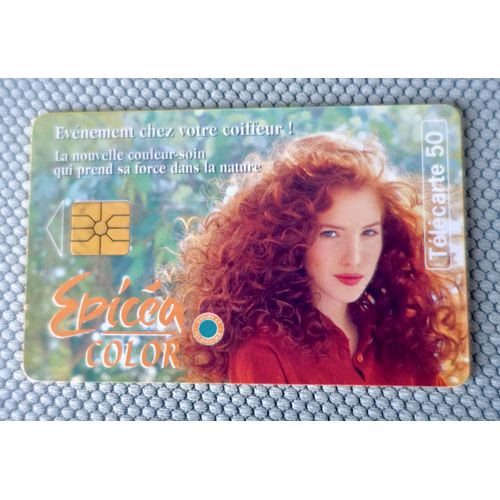 Télécarte France Publicité L'oreal. Epicéa Color. F671. Juillet 96. 50 Unités. Puce Gem1. Telecarte France Telecom