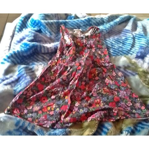 Robe Fleuri H&m Taille 4-6 Ans ..