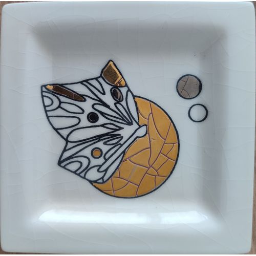 Porte Bague Doré Emaux De Longwy