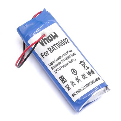 Vhbw Batterie Remplacement Pour Cardo Bat00004 Pour Casque Audio, Écouteurs Sans Fil (800mah, 3,7v, Li-Polymère)