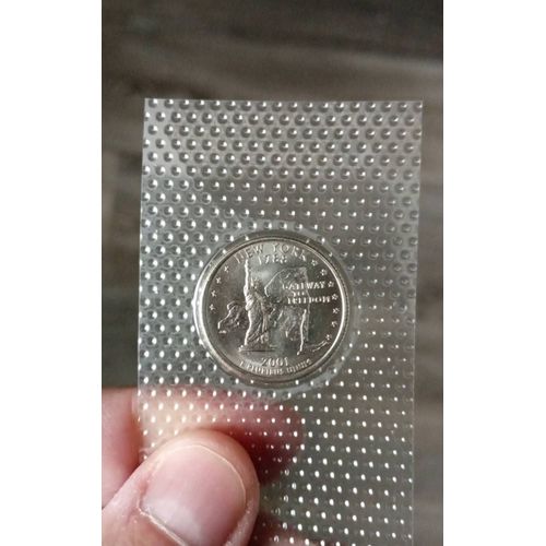 Quarter Dollar 2001. New York 1788