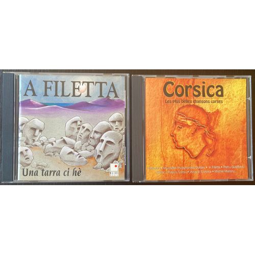 Chants Corses - 2 Cd : A Filleta_Una Tarra_Ci_Hè + Compilation 18 Titres