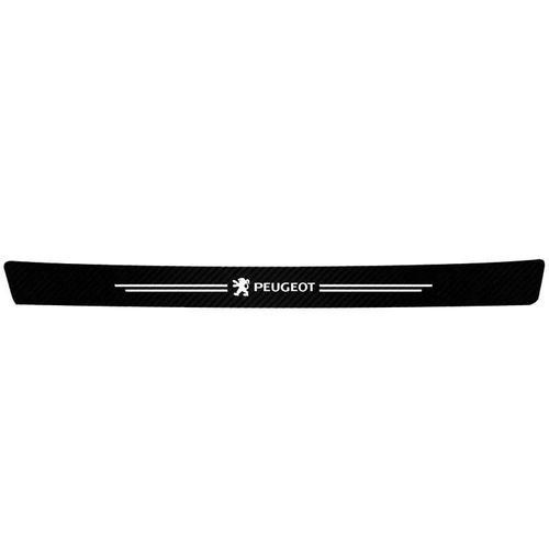 Autocollants De Protection De Pare-Chocs Arrière De Pédale De Seuil De Voiture, 1/4/5 Pièces, Pour Peugeot 206 207 307 407 408 308 607 508 3008 2008, Accessoires De Voiture-1pc