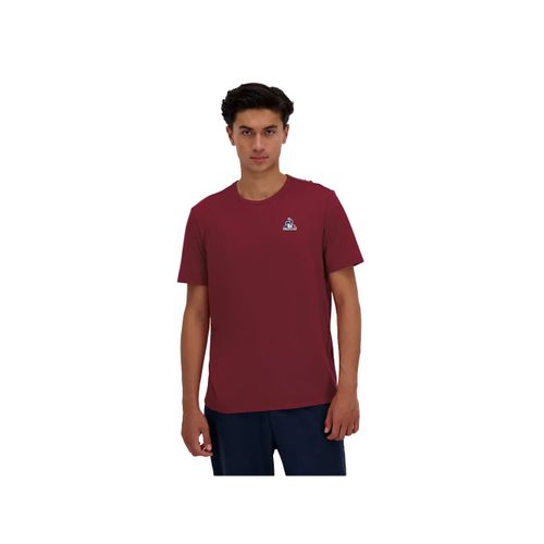 T Shirt Le Coq Sportif Essential N1 Homme Bordeaux