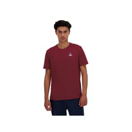 T Shirt Le Coq Sportif Essential N1 Homme Bordeaux
