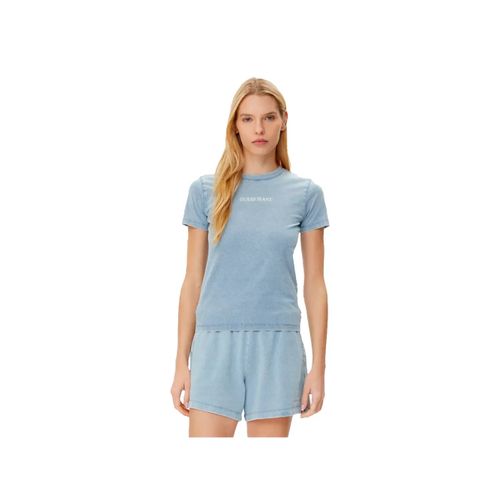 T Shirt Guess Active Homme Bleu
