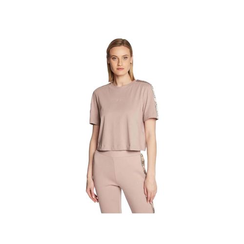 T Shirt Guess 4g Line Femme Rose