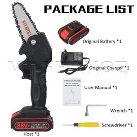 Mini Tronconneuse Electrique Sans Fil PRO 88V