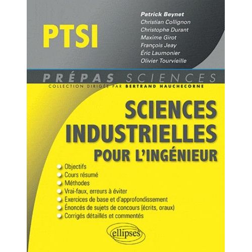 Sciences Industrielles Pour L'ingénieur Ptsi