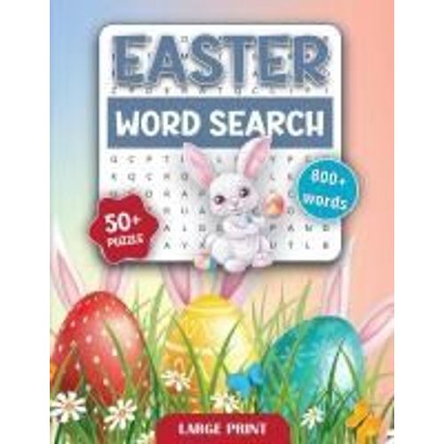 Easter Holiday Word Search Book For Adults And Seniors