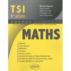 Mathématiques Tsi 1e Année