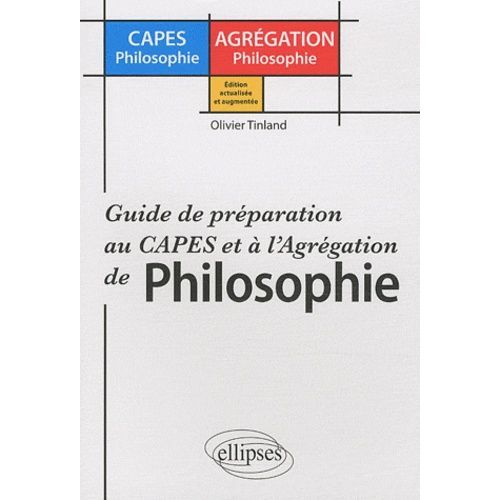 Guide De Préparation Au Capes Et À L'agrégation De Philosophie