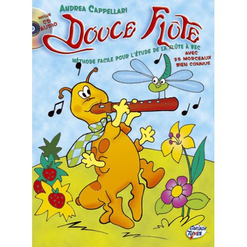 Andrea Cappellari : Douce Flûte - Recueil Avec Cd Flûte À Bec Carmf2073 9788850714186