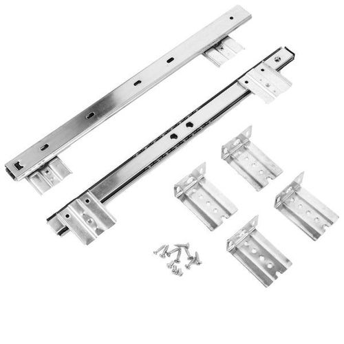 Guides de plateau de clavier haut de gamme pour plateformes coulissantes personnalisées - Acier durable, fonctionnement fluide, fonction de fermeture en douceur