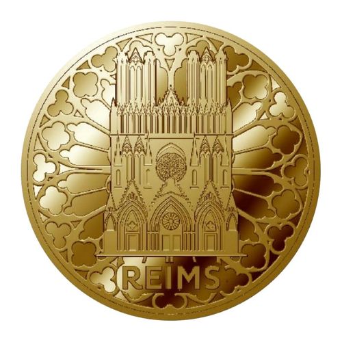Monnaie De Paris - Reims - Façade Cathédrale Notre-Dame - 2025