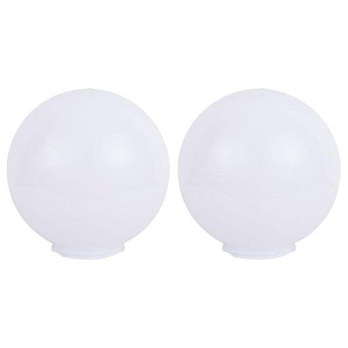 Abat-Jour En Acrylique Blanc Pour Appliques Murales ¿ 15 Cm, Éclairage Doux Et Diffus, Facile À Installer, Lot De 2