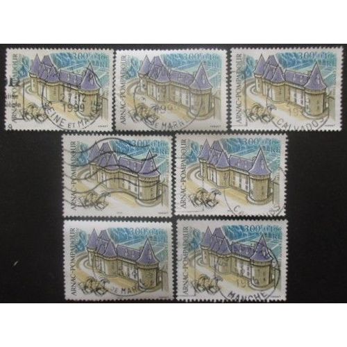 France N°3279 X 7 Oblitéré