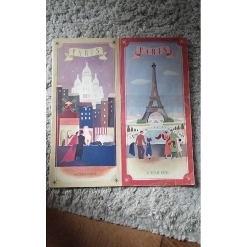 Livret Touristique Paris Années 50