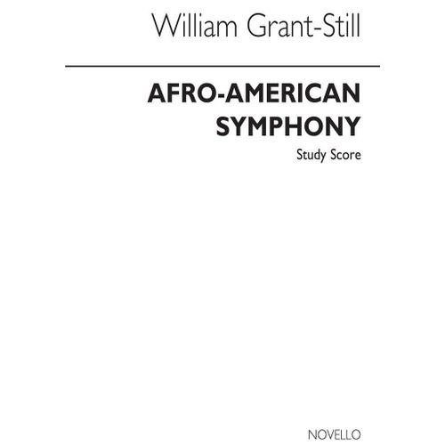 William Grant Still : Afro American Symphony - Partition D'étude Orchestra Musnov890053 9780853608554