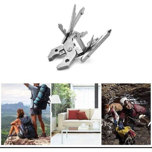 Pince pliante multifonction ¿ Mini pince multifonction portable avec ciseaux pour la maison, le travail et le camping