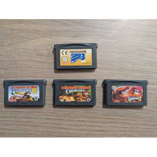 Trilogie Donkey Kong Country + Super Mario Bros. 3 Pour Gameboy Advance
