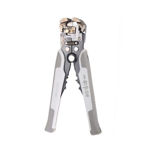 Pince à dénuder avec mâchoires en acier allié, force de dénudage réglable, capacité de sertissage, calibre 10-24 AWG, coupe durable